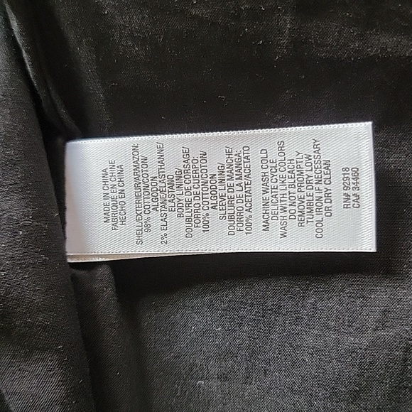 JUICY COUTURE Cropped Casino Jacket Black Size S - Picture 12 of 16